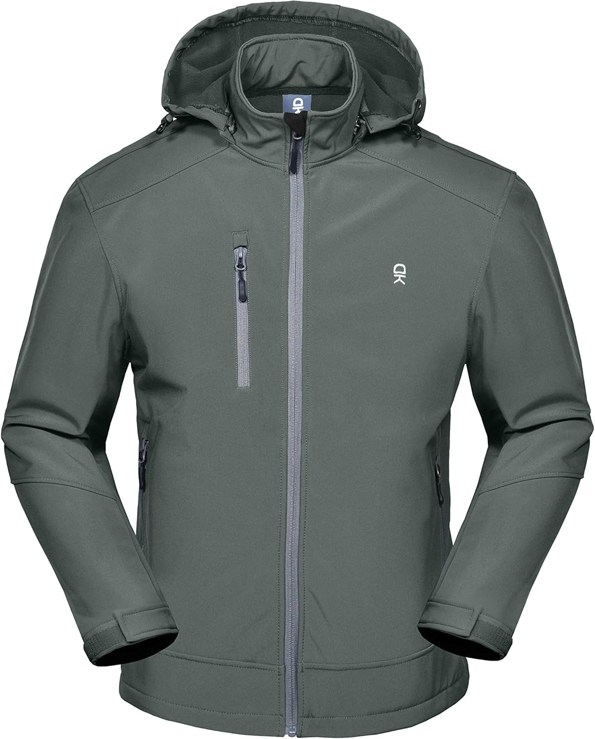 ArcticEdge™ Men’s Fleece-Lined Softshell Jacket with Removable Hood